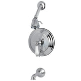 Restoration Tub & Shower Faucet With Adjustable 2.1" Showerhead