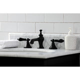 Widespread Traditional Bathroom Faucet with Brass Pop-Up