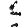 Millennium Three Handle Tub And Shower Faucet