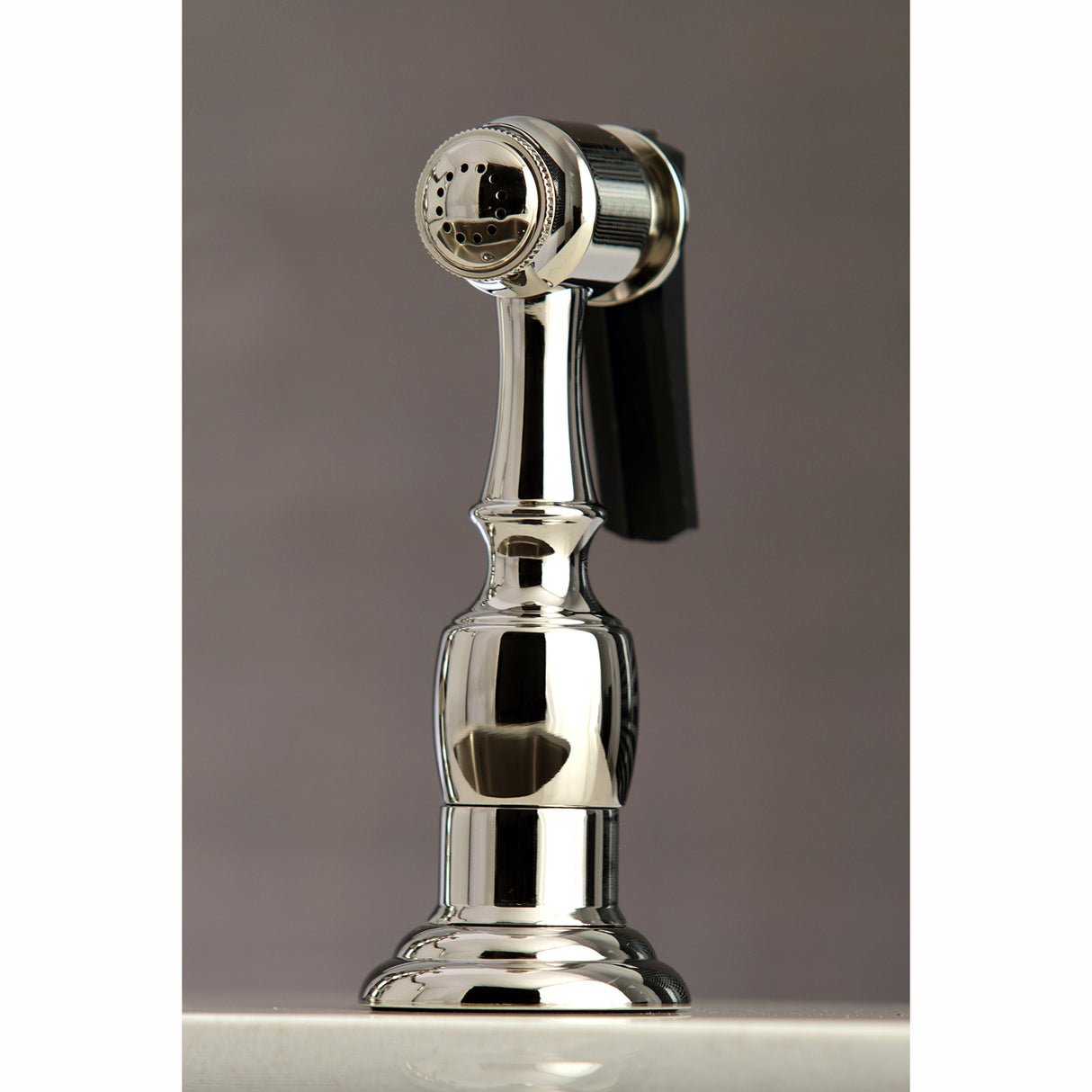 Restoration 8" Bridge Kitchen Faucet With Sprayer, 1.8 GPM Flow Rate