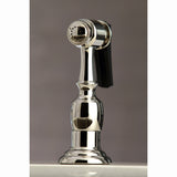Restoration 8" Bridge Kitchen Faucet With Sprayer, 1.8 GPM Flow Rate