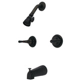 Water Saving Magellan Two Handle Tub & Shower Faucet With Water Savings Showerhead