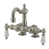 Vintage 3.38" Deck Mount Tub Faucet
