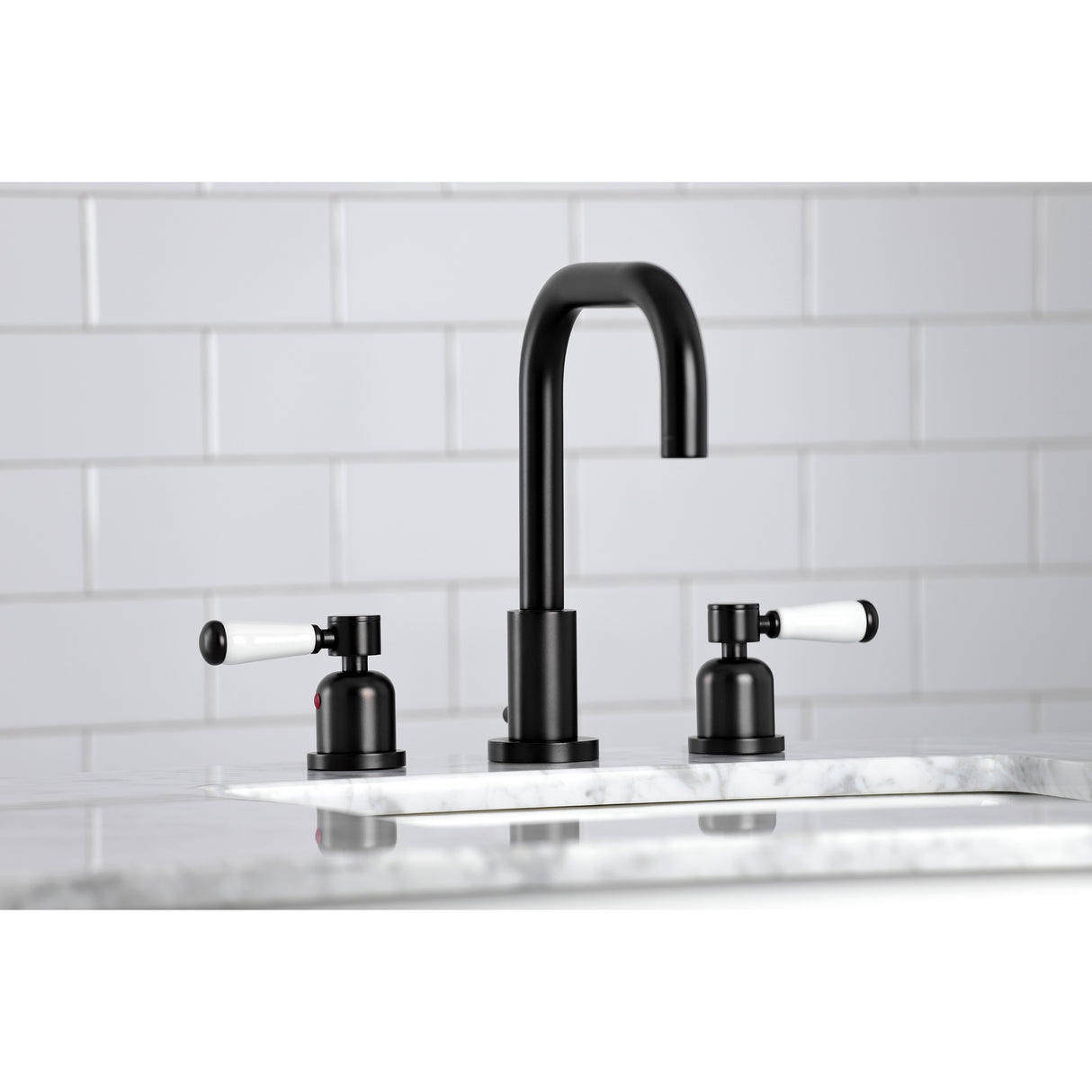 Paris Widespread Bathroom Faucet with Brass Pop-Up