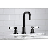 Paris Widespread Bathroom Faucet with Brass Pop-Up