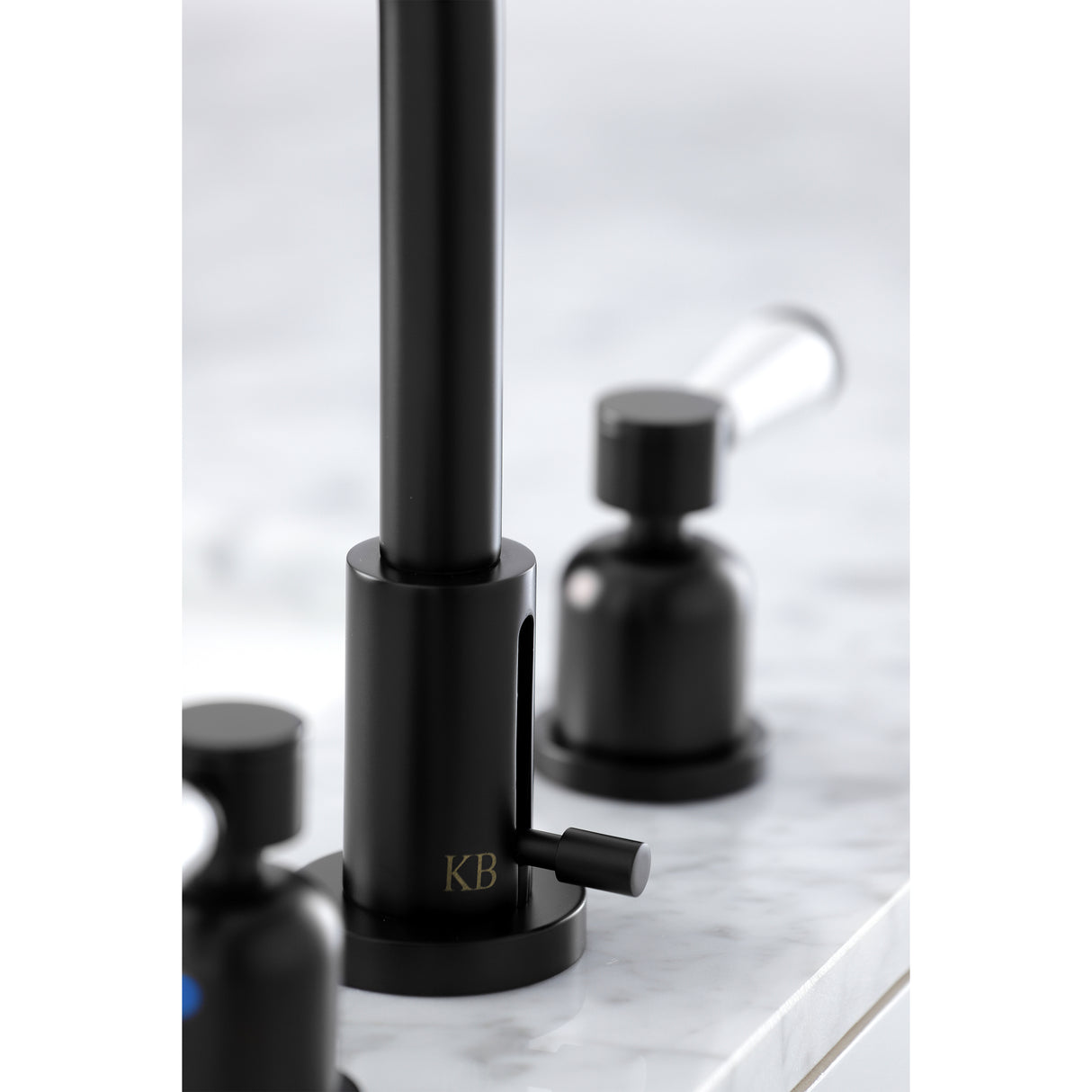 Paris Widespread Bathroom Faucet with Brass Pop-Up
