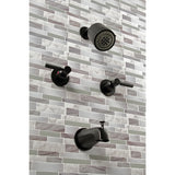 Kaiser Two Handle Tub And Shower Faucet