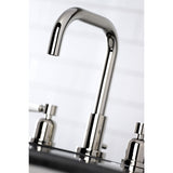 Paris Widespread Bathroom Faucet with Brass Pop-Up