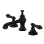 Widespread Traditional Bathroom Faucet with Brass Pop-Up
