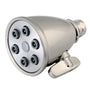 Victorian 3" Diameter Adjustable Shower Head W/ 6 Jet