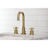 Millennium Widespread Bathroom Faucet With Dual Cross Handle
