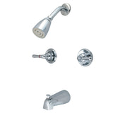 Water Saving Magellan Two Handle Tub & Shower Faucet With Water Savings Showerhead