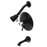 Restoration Tub & Shower Faucet W/ 1.8 GPM Multi Function Shower Head