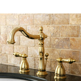 Heritage 8 inch Widespread Traditional Bathroom Faucet
